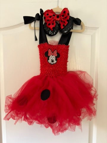 Seller 183 - Minnie Mouse Costume- 2T - EUC