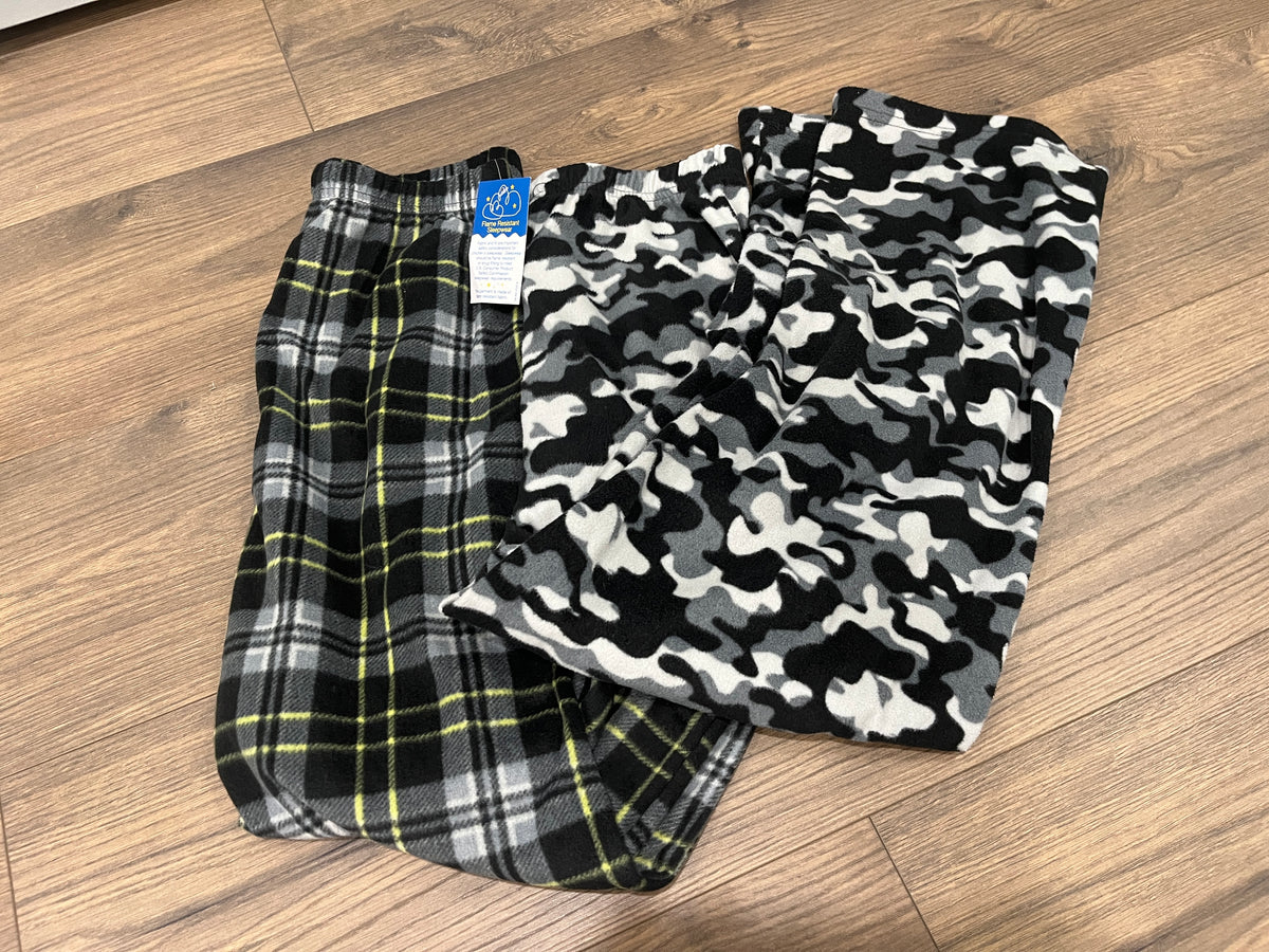 135 boys fleece Size L 10/12 pajama pants 1 pair LN the other pair BNWT