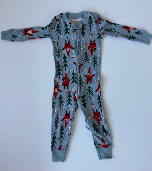 #190 REDUCED Hanna Andersson: 18-24m elf zip sleeper