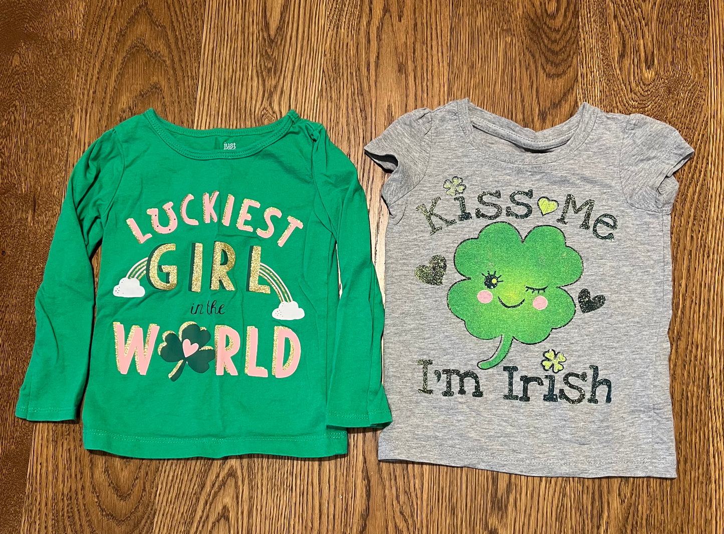 Girls 2T St. Patrick’s Day Shirt Bundle