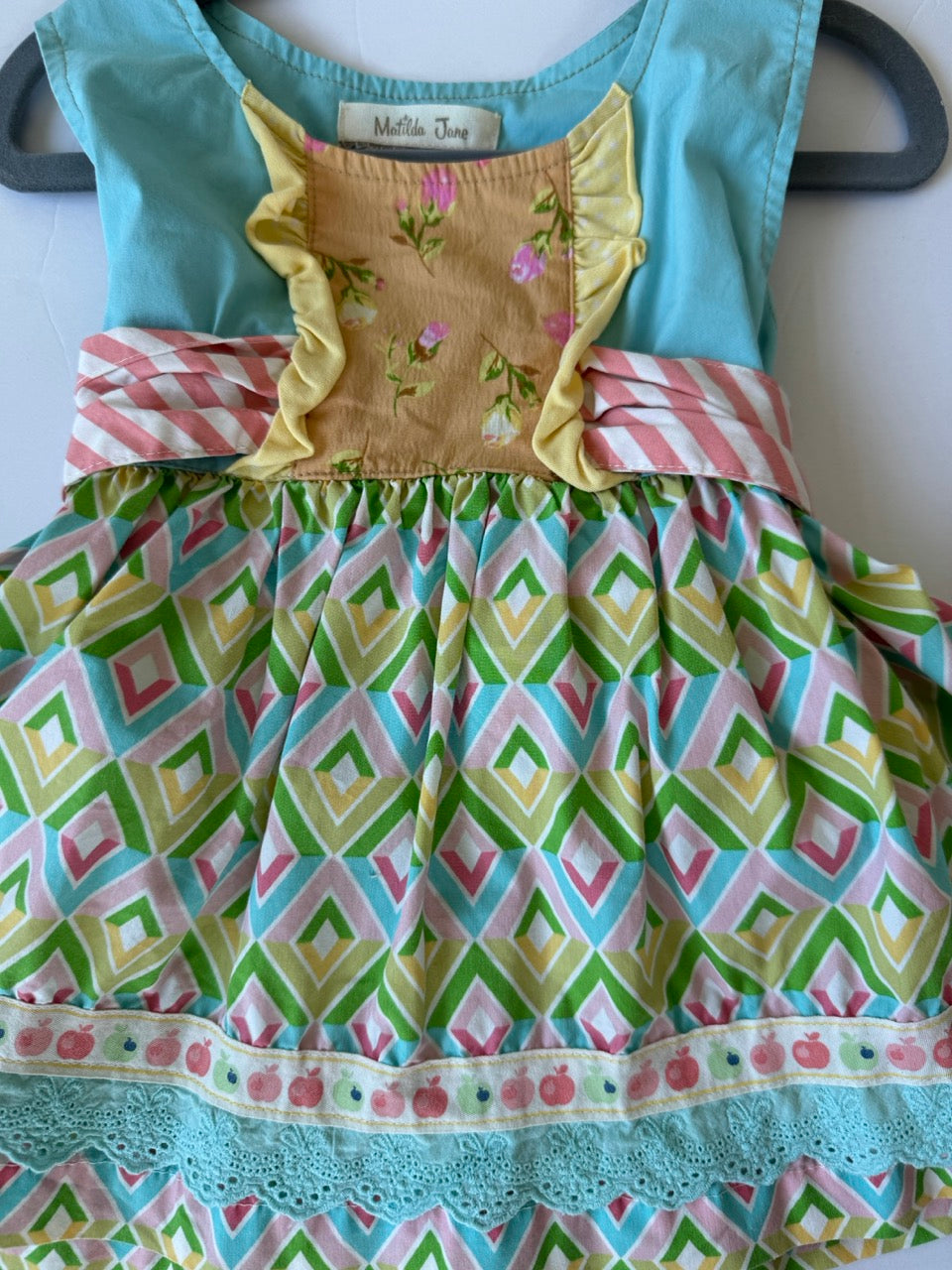 #190 REDUCED Matilda Jane: 2T Apple Harvest Dress
