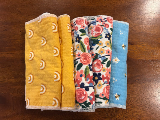 Seller #5 - Assorted Burp Cloths