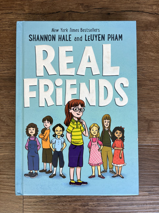 #124 Real Friends Hard Cover Book
