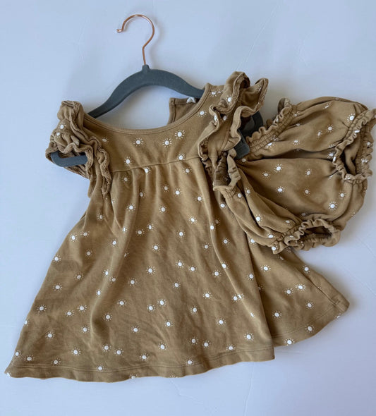 #190 REDUCED Quincy Mae: 18-24m sunshine dress