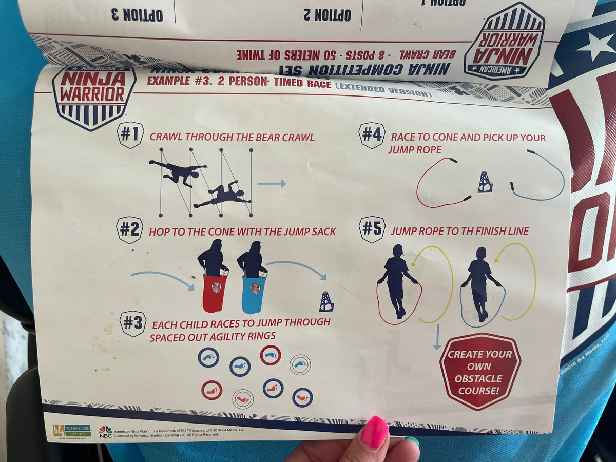 135 American Ninja Warrior obstacle course, no missing pieces, (multiple pictures)