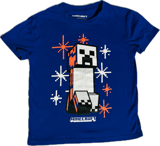 Seller #74 Minecraft 4th of July tee Size 6 $3