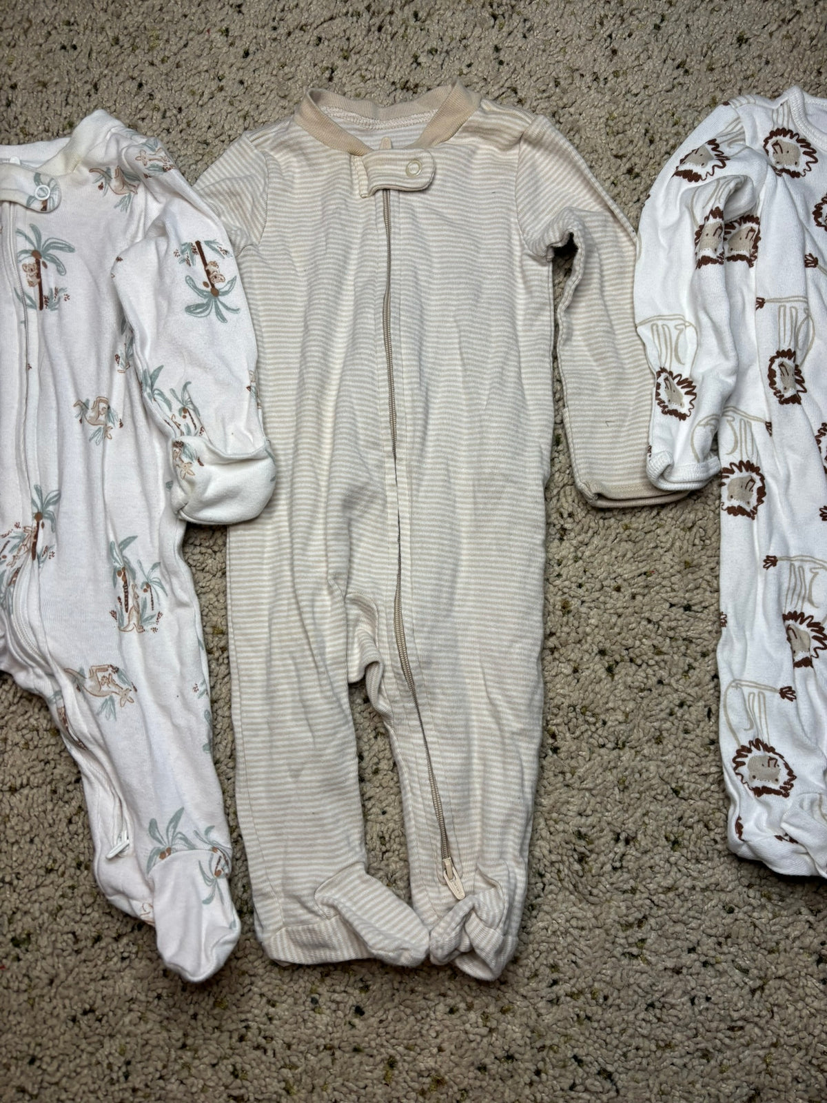 #90: Carter’s Baby Sleepers (3 Pack) – Size 3 Months