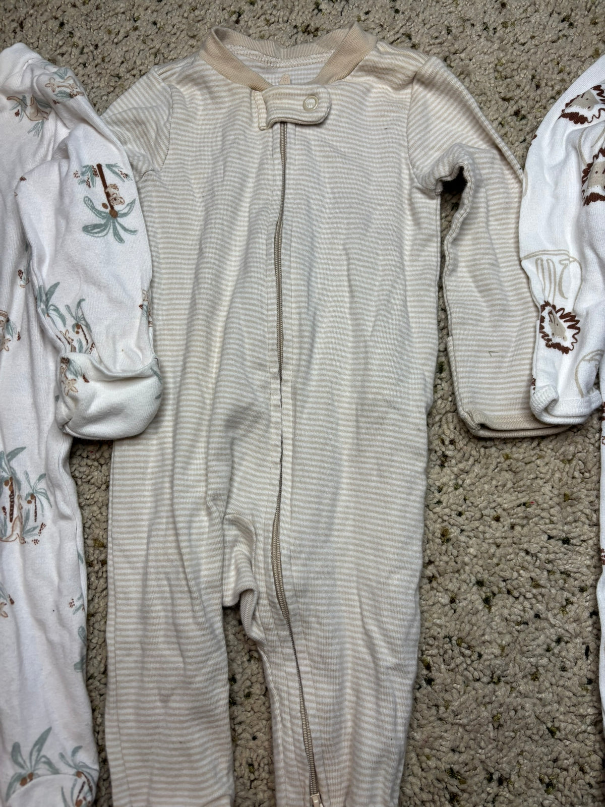 #90: Carter’s Baby Sleepers (3 Pack) – Size 3 Months