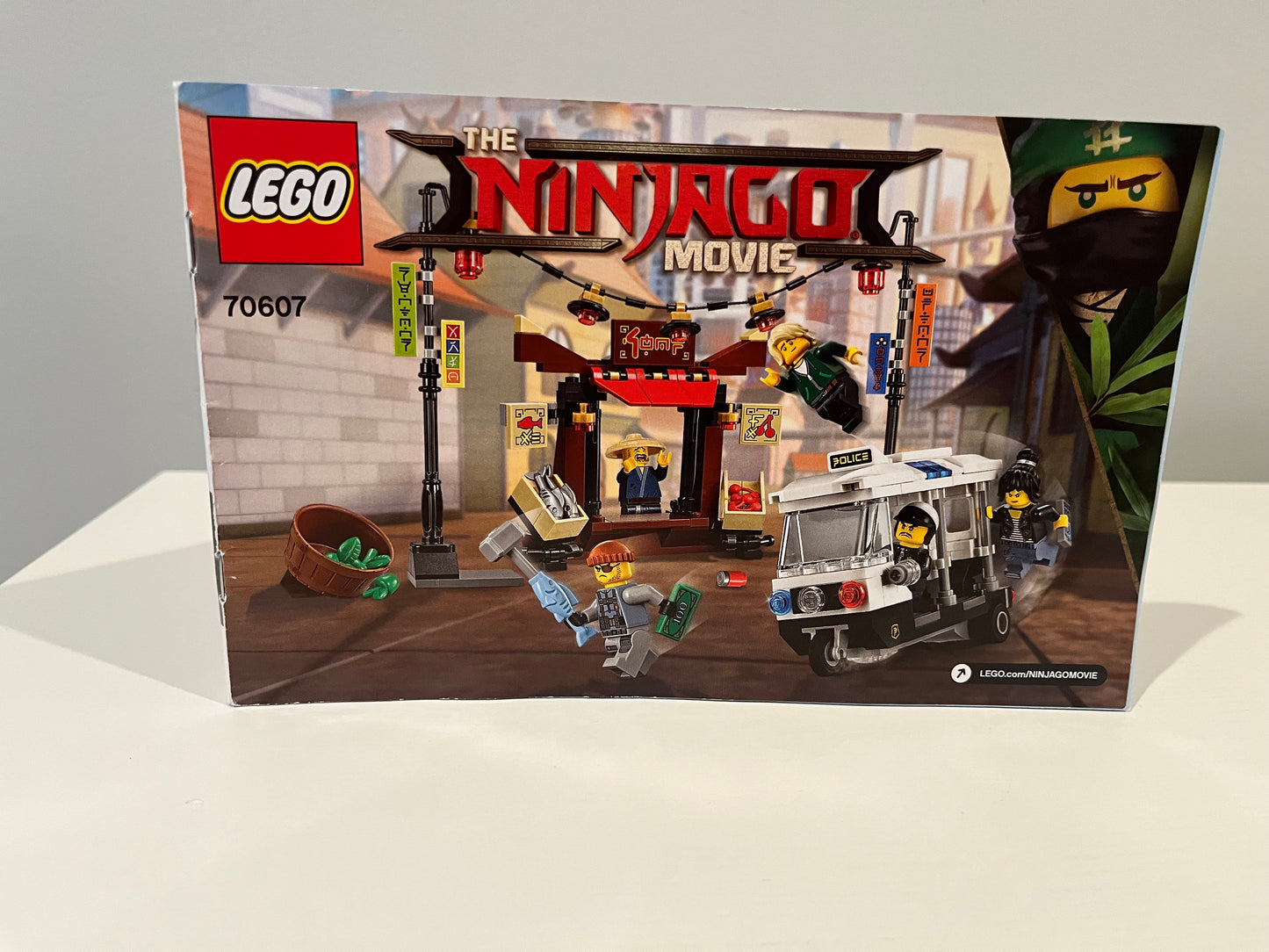 PPU 45241 (Evendale/Blue Ash) Lego Set - Lego Ninjago Move City Chase #70607