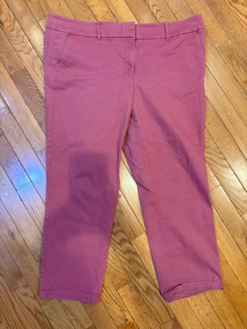 Seller 183 - Loft Outlet Women's Red/Pink Pants - Size 16 - VGUC