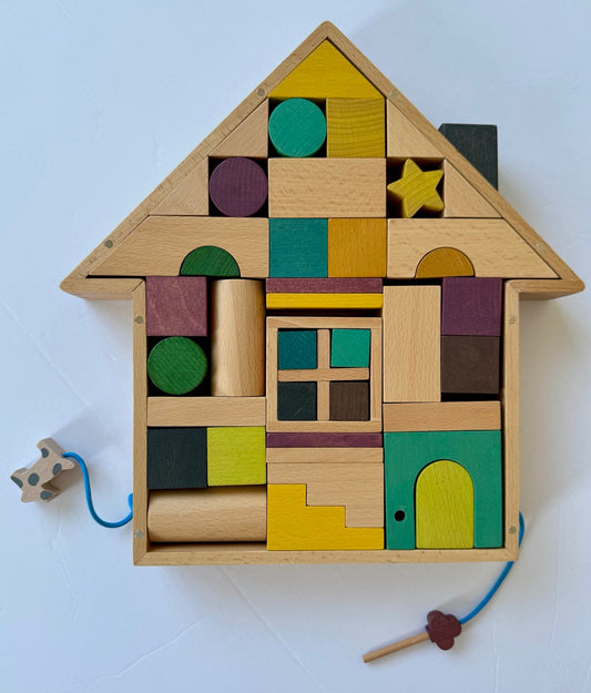 #190 REDUCED Tsumiki Tidy Toy Building Blocks House
