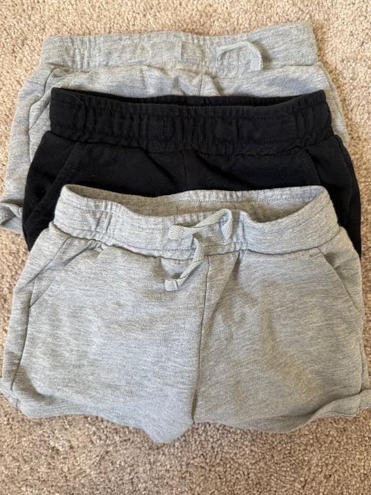 #107 Cat and Jack Shorts 3T (set of 3)
