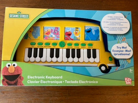 Seller 183 - Seasame Street Keyboard - Never Opened! Brand New!