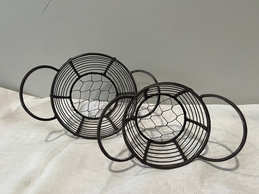 135 farmhouse style nesting baskets, BN