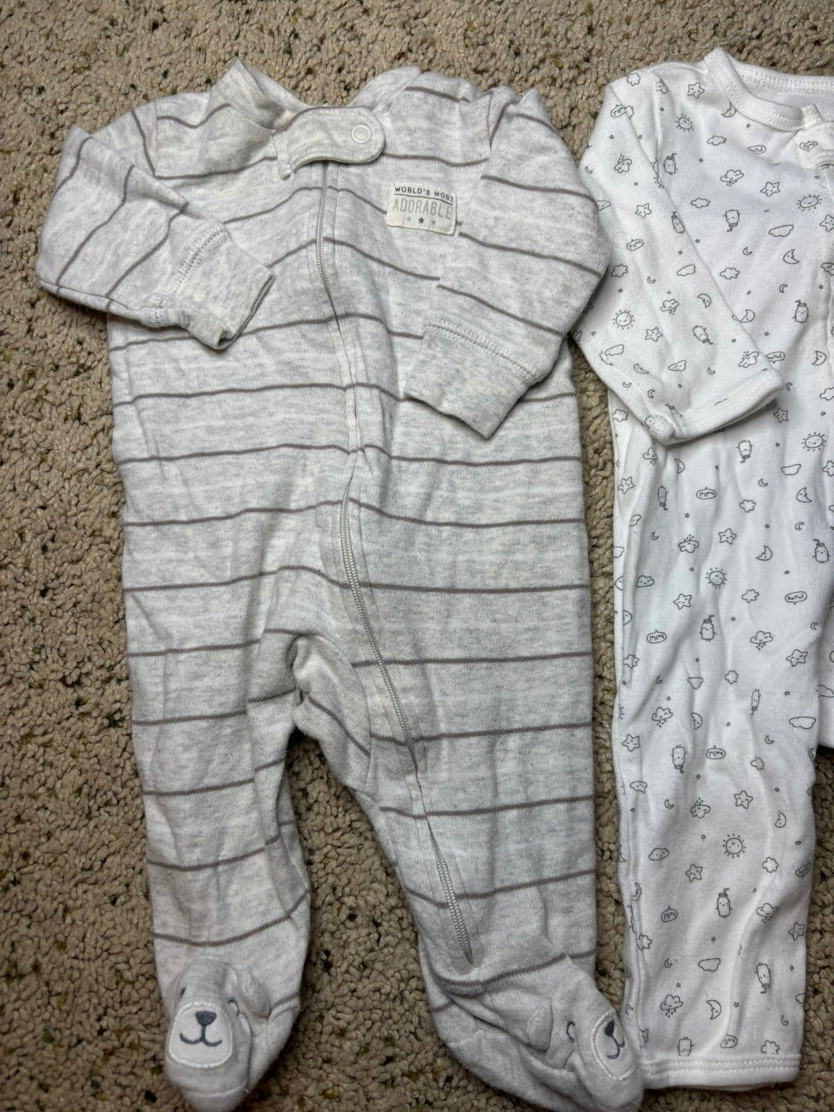 #90: Carter’s Sleeper Set – 3 Months (2 Pack)