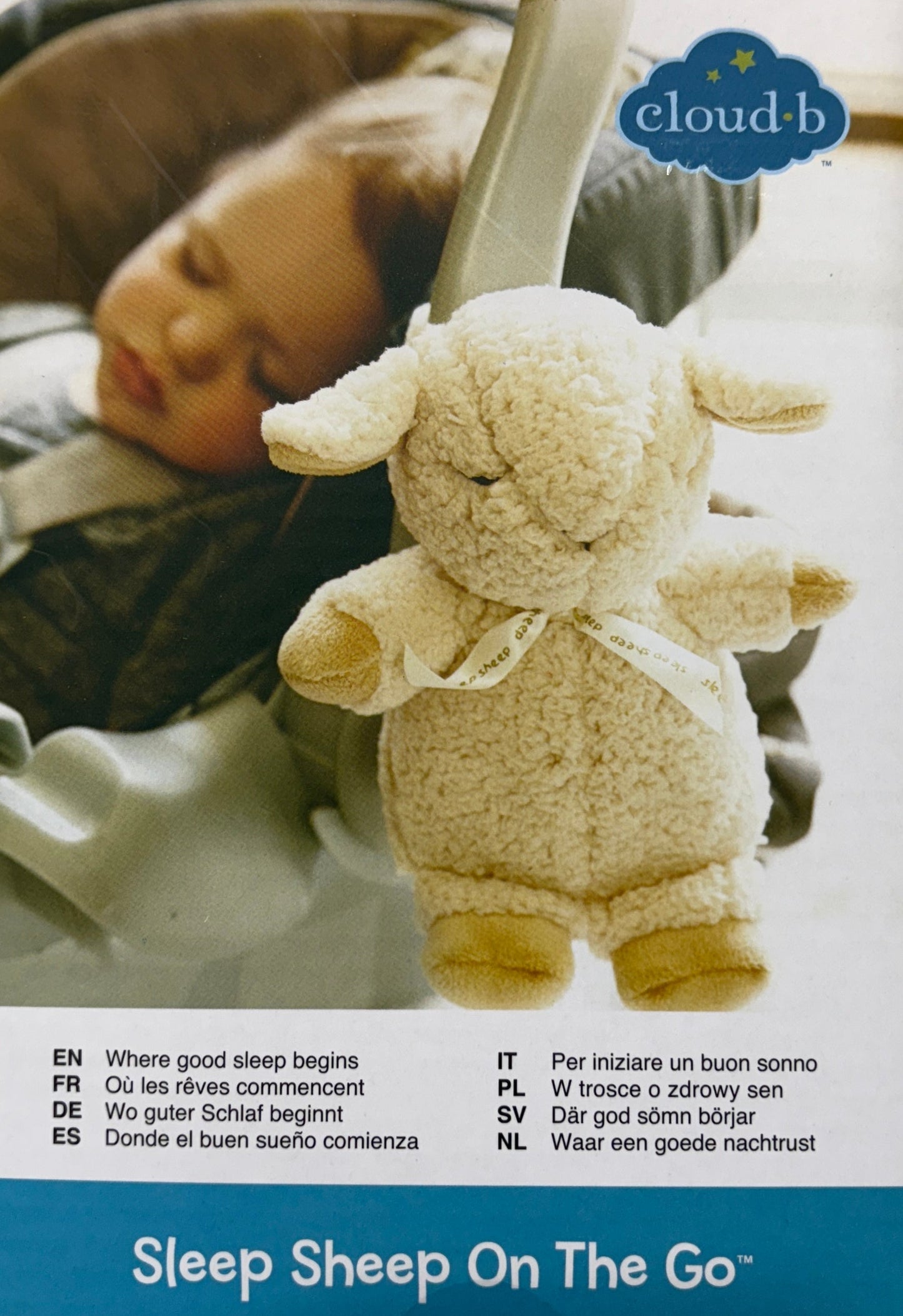 Seller 189 Cloud B Sleep Sheep On the Go Sound Machine NEW