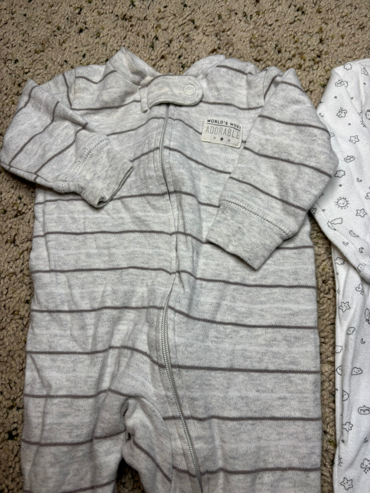 #90: Carter’s Sleeper Set – 3 Months (2 Pack)