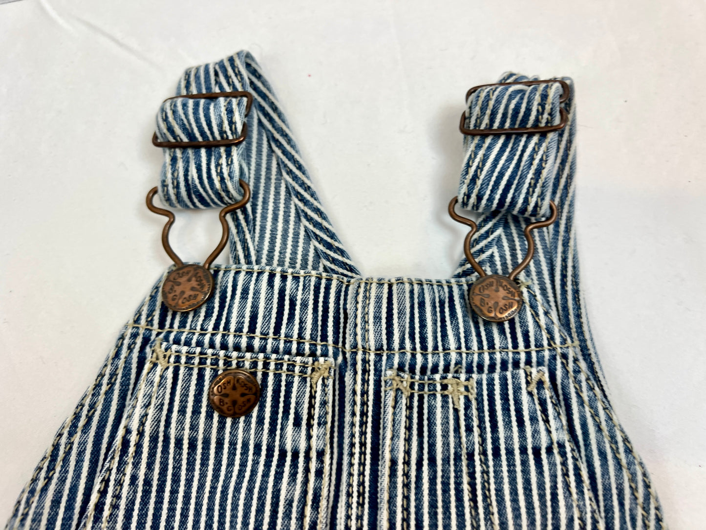 24M (3) Pieces: (2)EUC - Overalls OshKosh and Carter's Captain of the Sea + White Onesies + Perfect for Fall Pumpkin Patch Pictures
