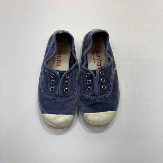 Seller 189 Girls Size 8 Cienta Canvas Slip-On Sneakers VGUC