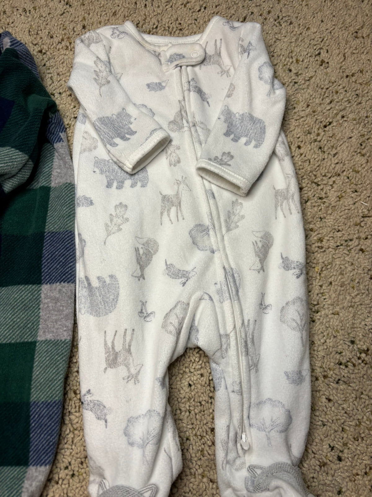 #90: Carter’s Fleece Footed Pajamas (2-Pack) – 3 Months