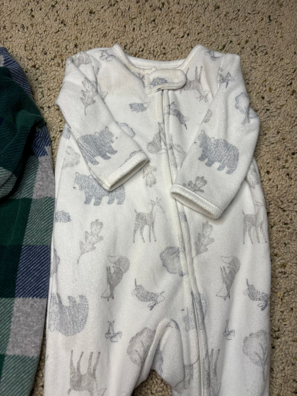 #90: Carter’s Fleece Footed Pajamas (2-Pack) – 3 Months
