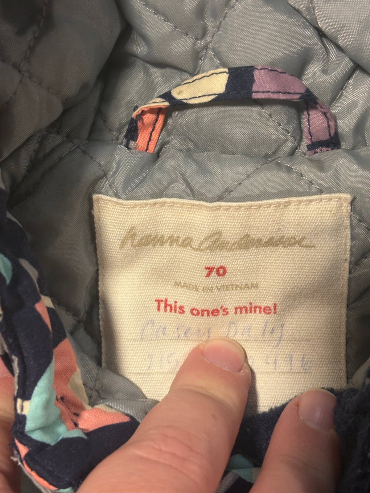 #34 Hanna Andersson Snow Suit 6-12m