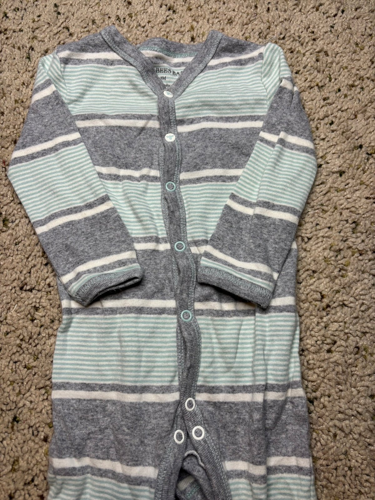 #90: Burt’s Bees Baby Organic Sleeper – 0–3 Months