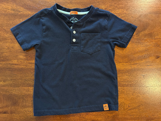 Seller #5 - Boys 4T Blue Button Tshirt