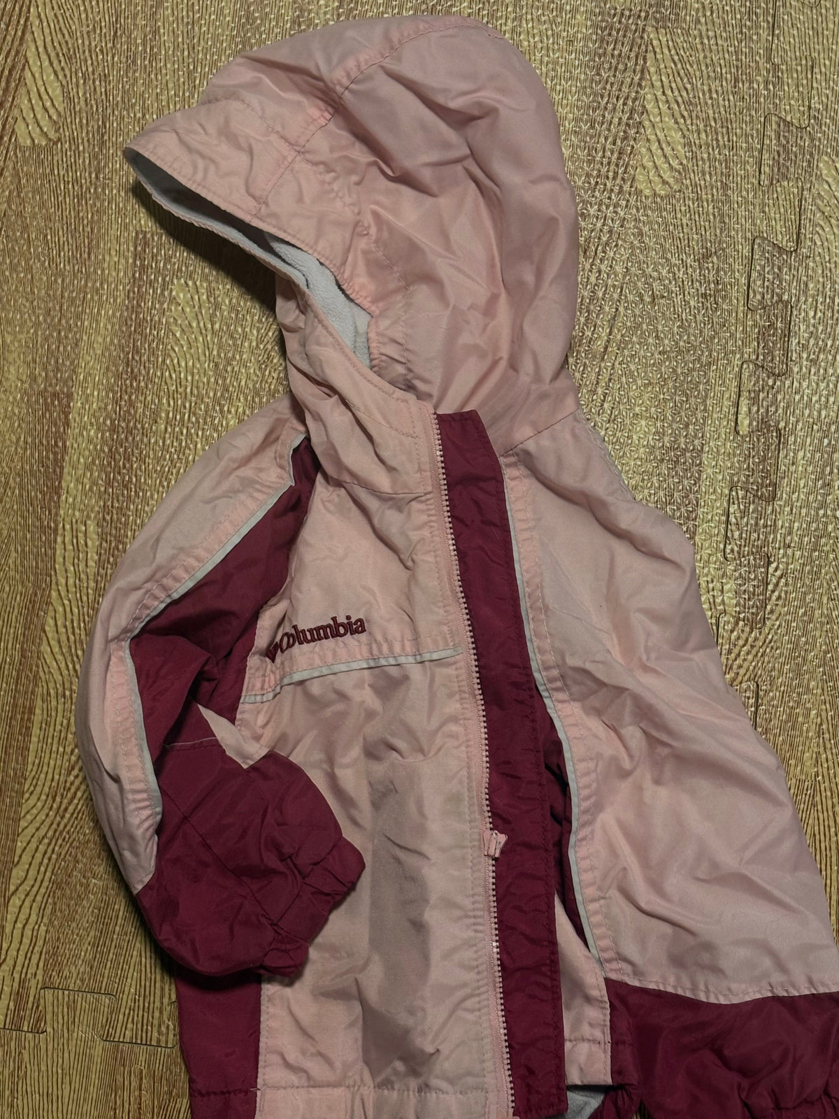 #34 Columbia 24m Pink Light weight jacket