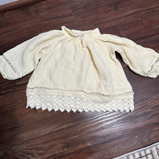 #162 Rylie & Cru Linen Top Girls 18-24M