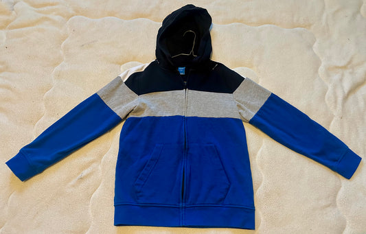 #77 Like New Arizona Brand Zip-Up Hoodie, Boys 10/12