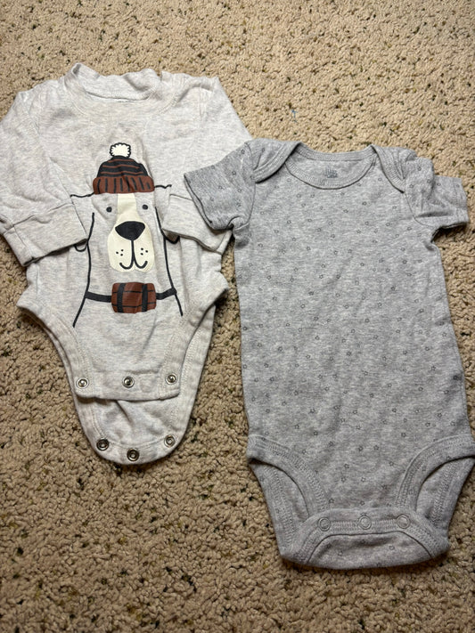 #90: Carter’s Onesies (2-Pack) – 3 Months