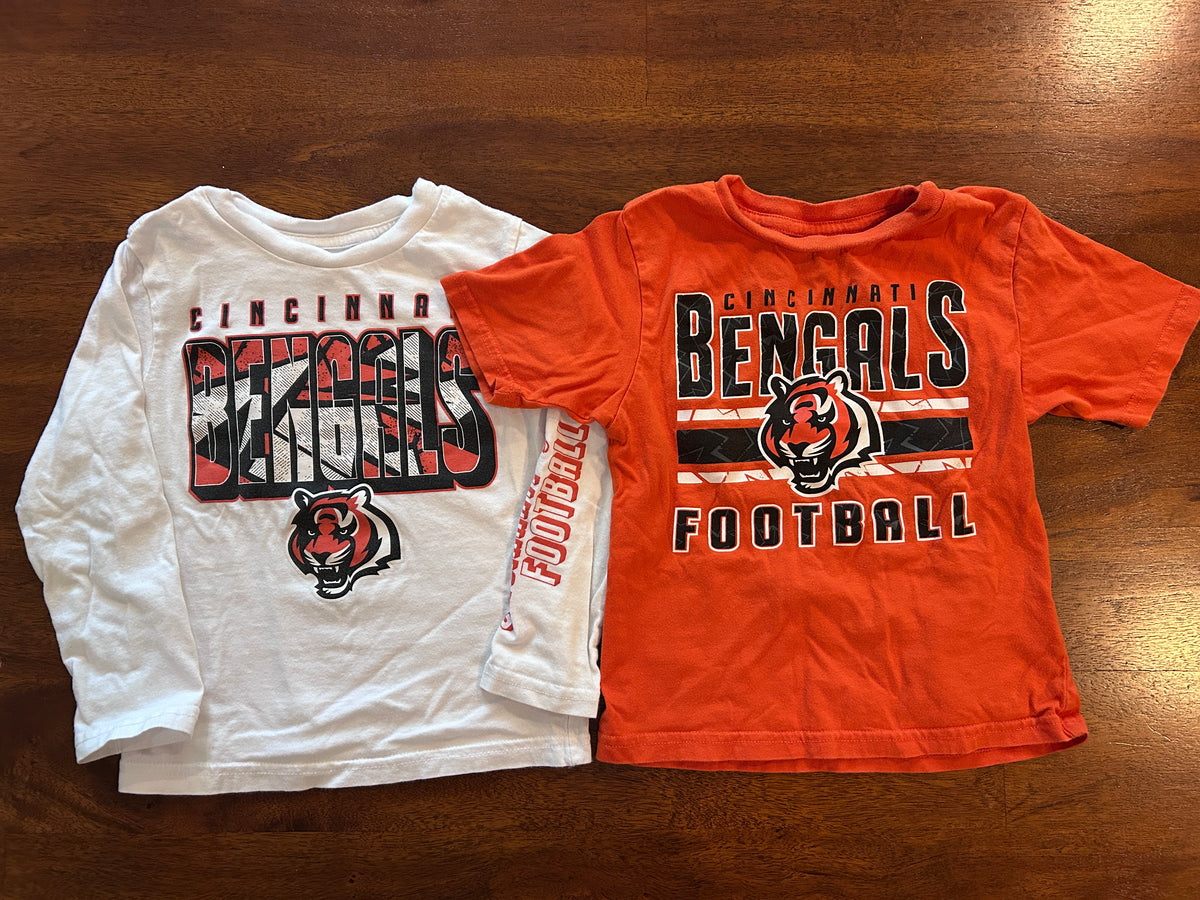 Seller #5 - Boys 4T Bengals Shirts