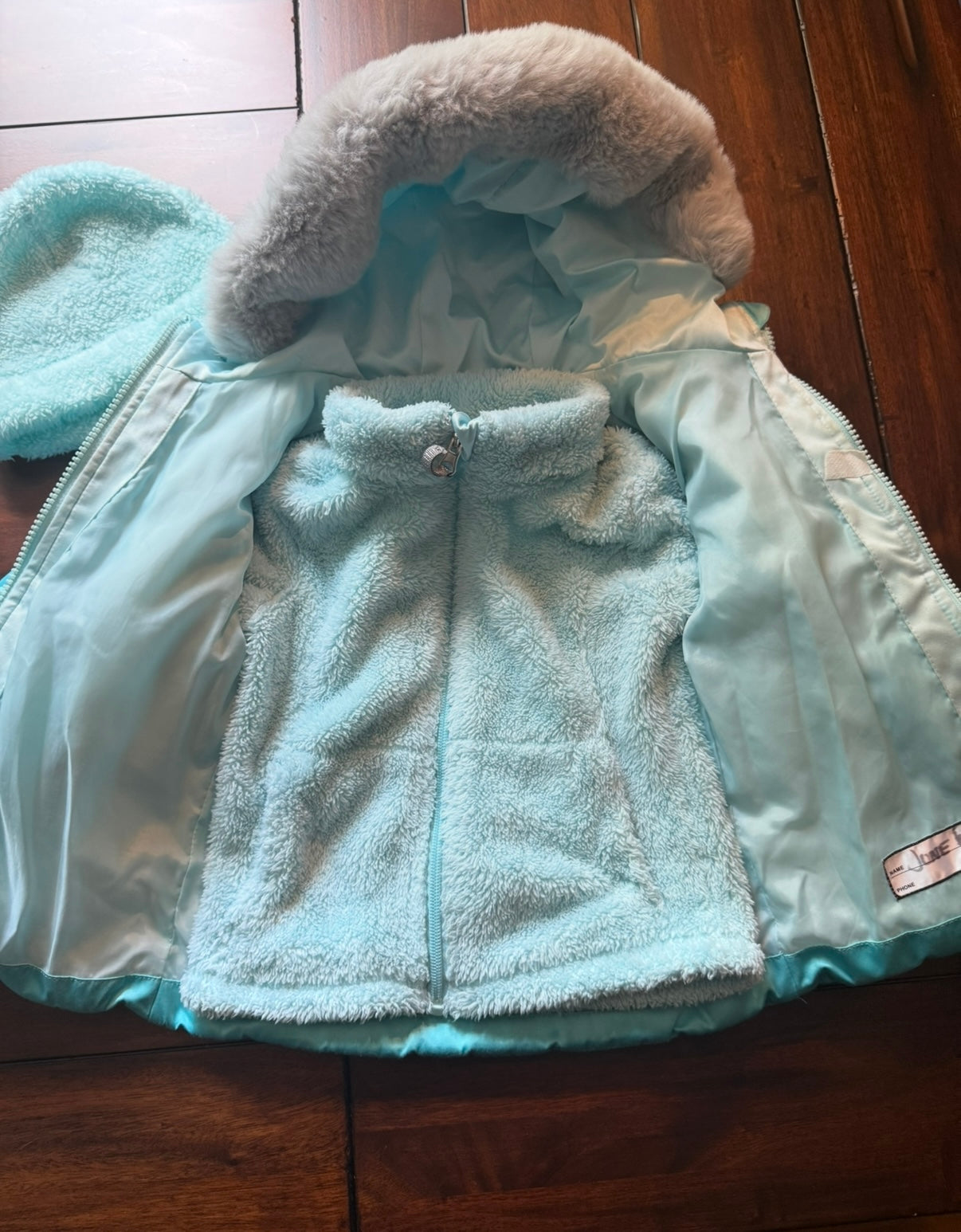 #51 REDUCED 3T Gerry 3 PC Puffer Coat with Fleece Jacket Set