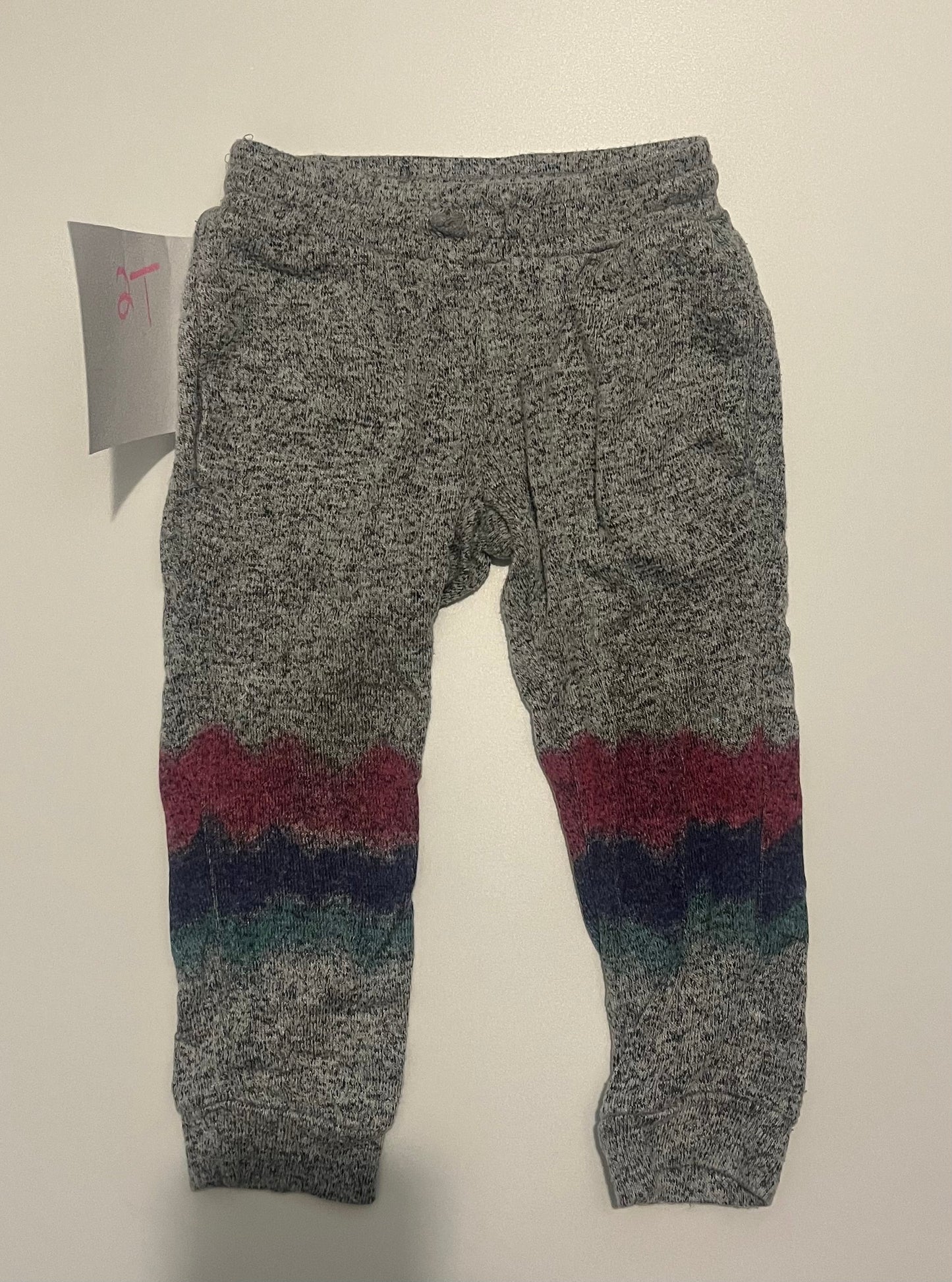 #32 girls 2T grey stripe set *reduced*