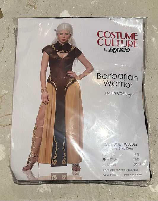 *REDUCED* #77 New in Bag Barbarian Warrior Costume, Women’s Medium