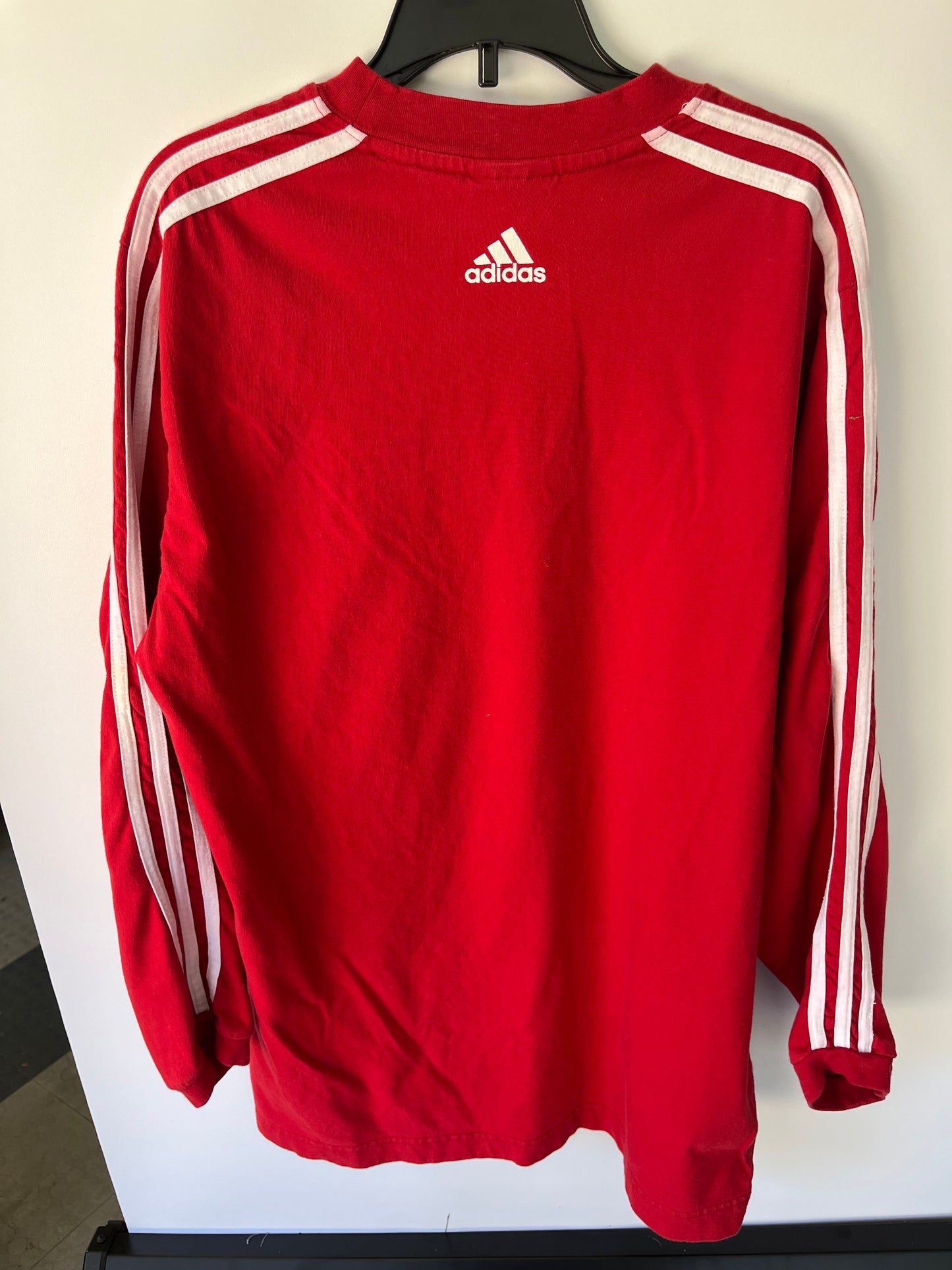 PPU  45241  Adidas UC Long Sleeve Red Shirt Mens Size Small