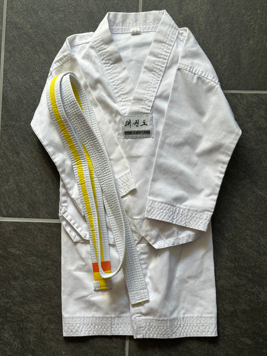 #94 Taekwondo Uniform - Size 000 (about 3T) - EUC