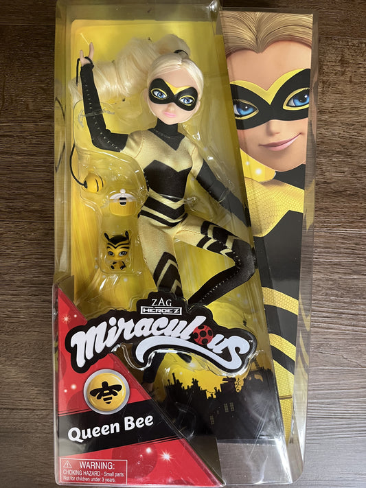 #124 NIB Miraculous Queen Bee Doll