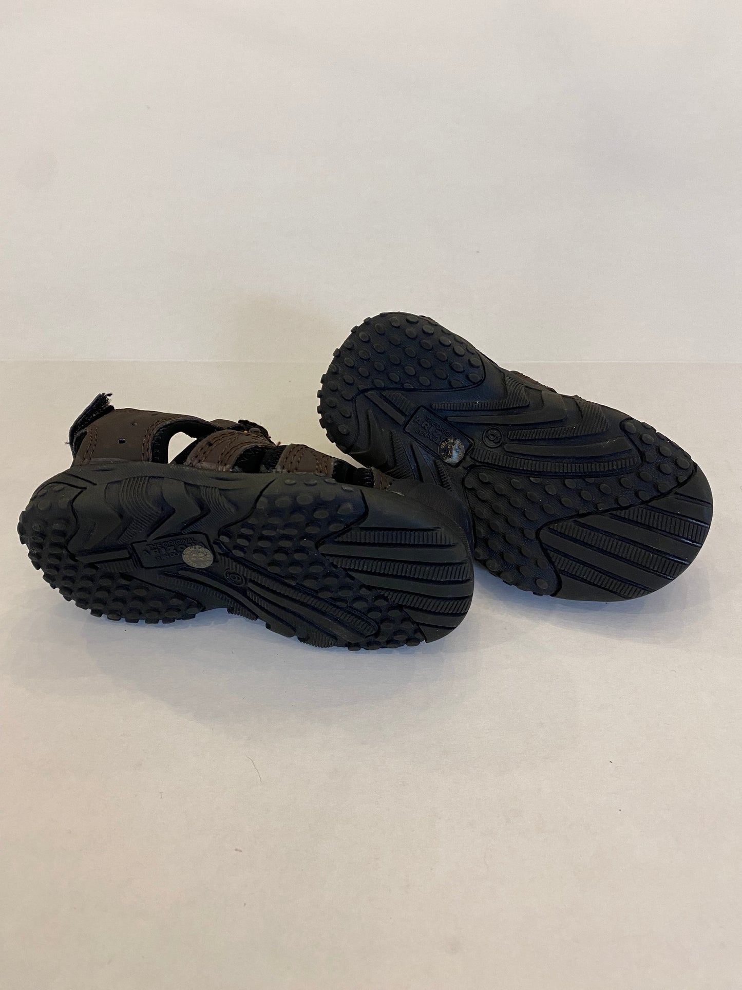 Boys 6T, Arizona - brown sandals