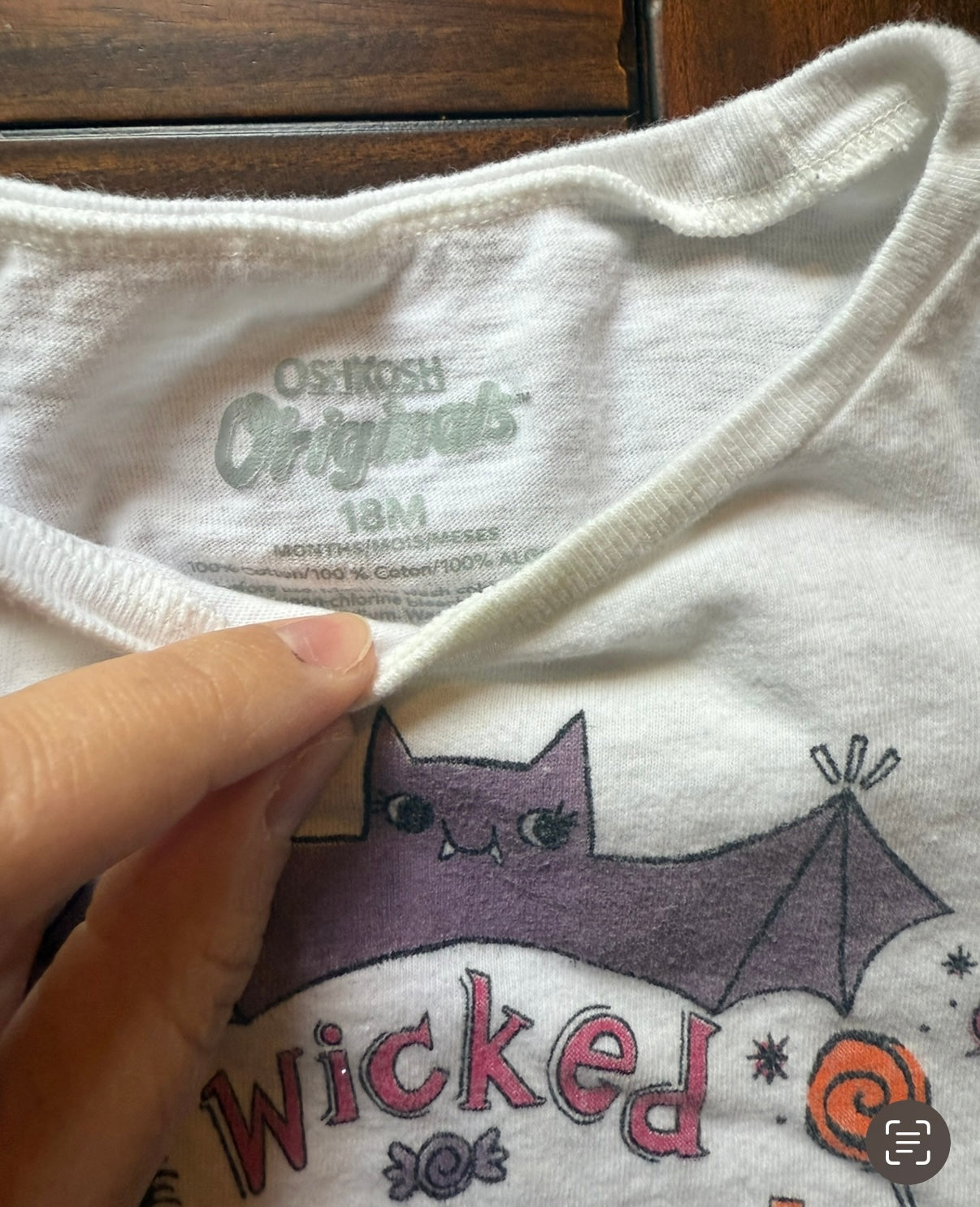 #51 Oshkosh Wicked Cute Halloween Outfit 18M