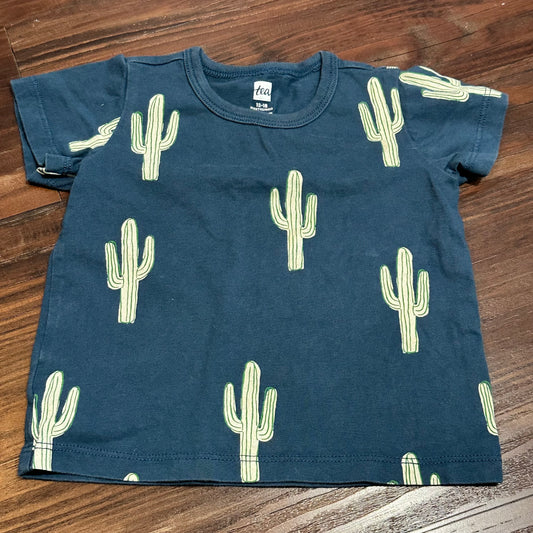 #162 Tea Cactus Shirt 12-18M