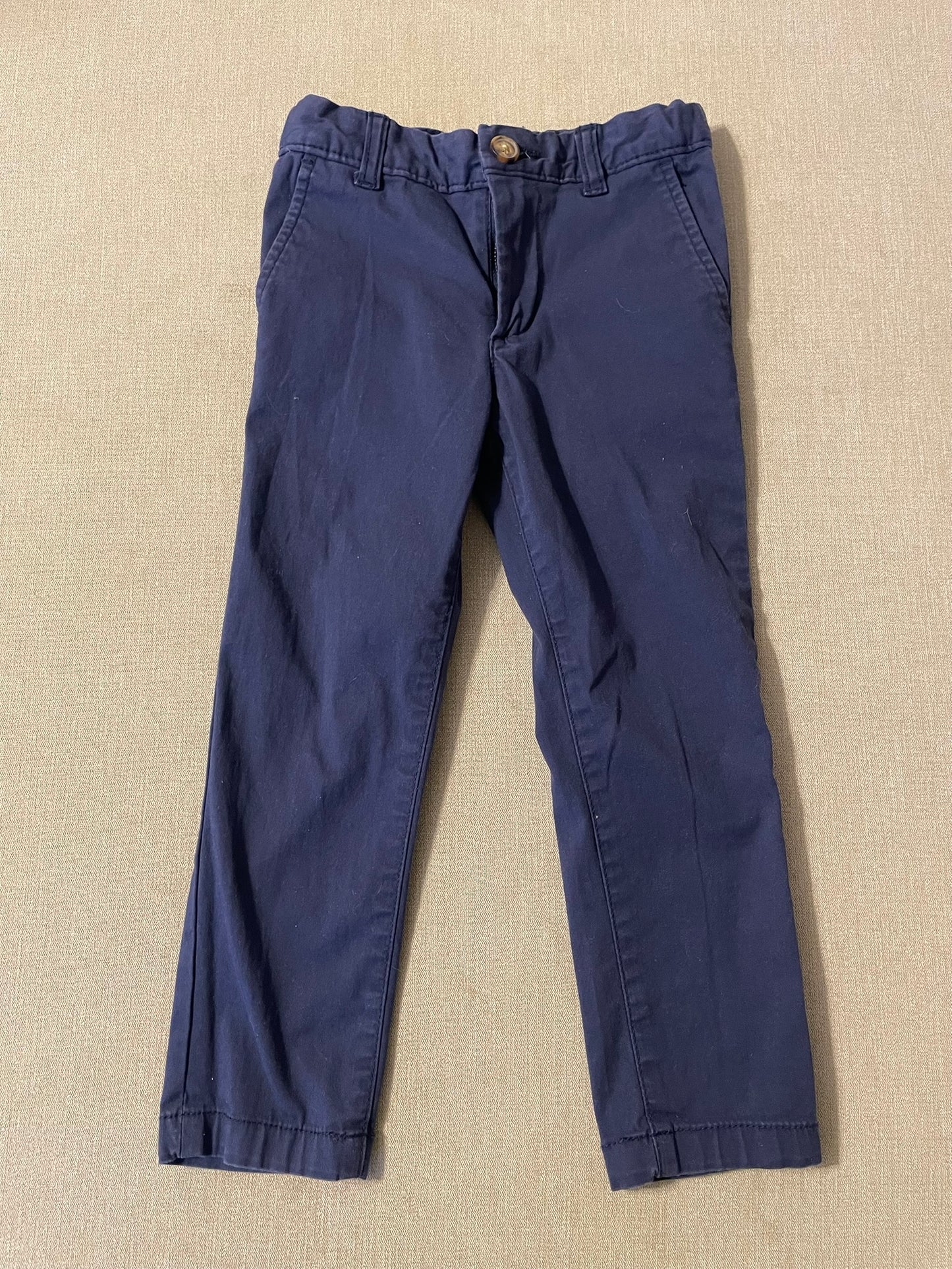 Seller #12 | Boys | Carter's Navy Blue Chino Pants with Adjustable Waist | Size 4T