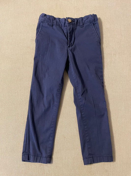 Seller #12 | Boys | Carter's Navy Blue Chino Pants with Adjustable Waist | Size 4T
