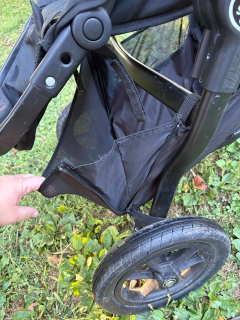 #34 Baby Jogger City Select Tandem Stroller with Bassinet in Black