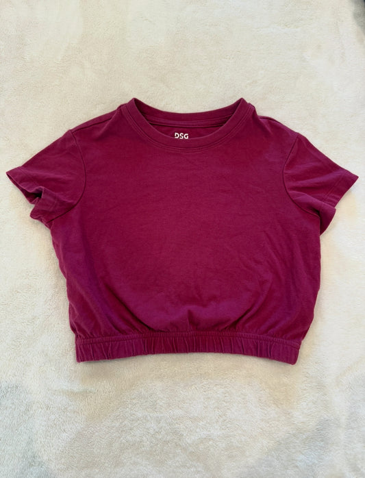 #46 Girls 4/5 DSG 2xs crop shirt euc