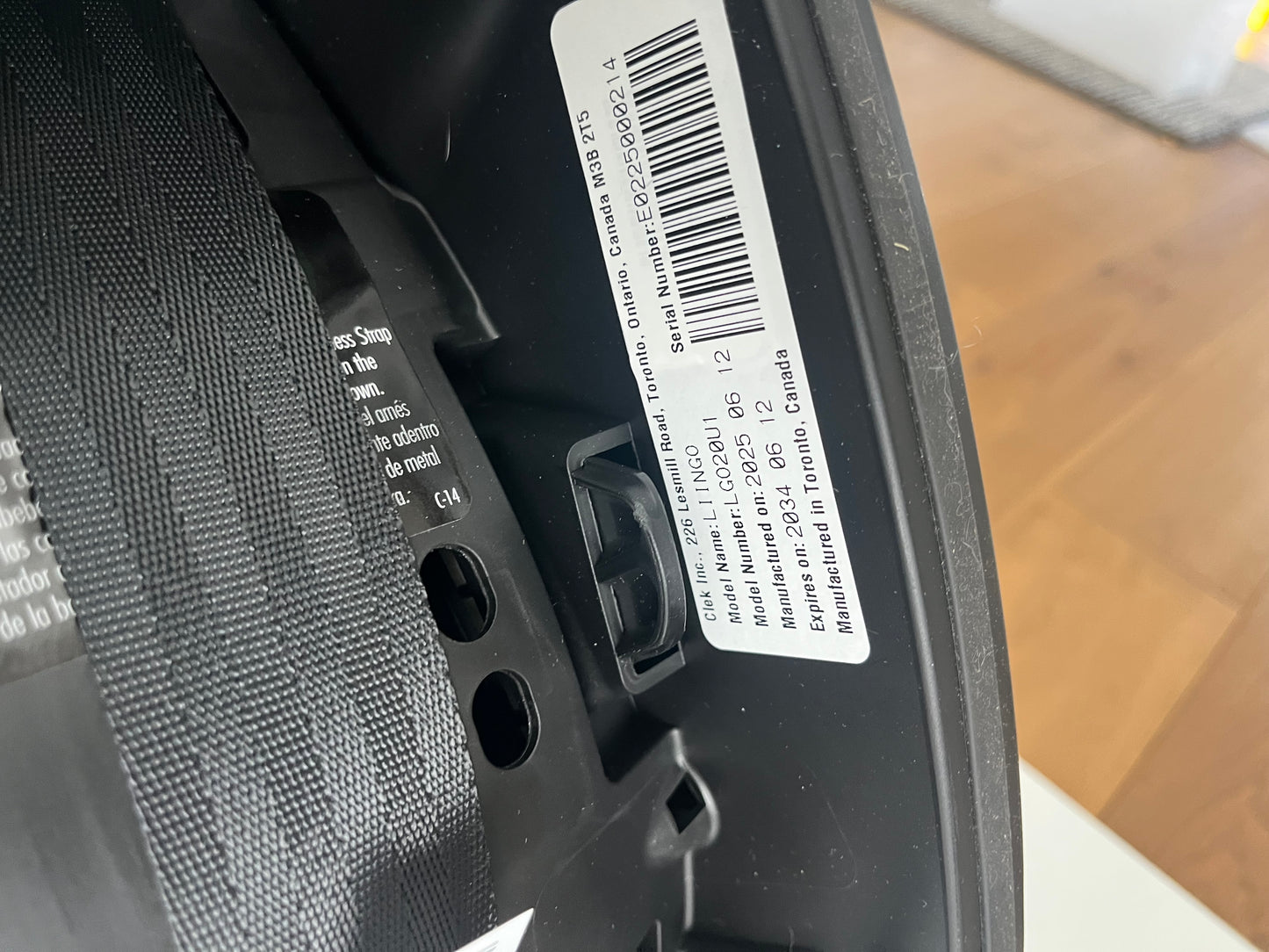 #7 Clek Liing Car Seat