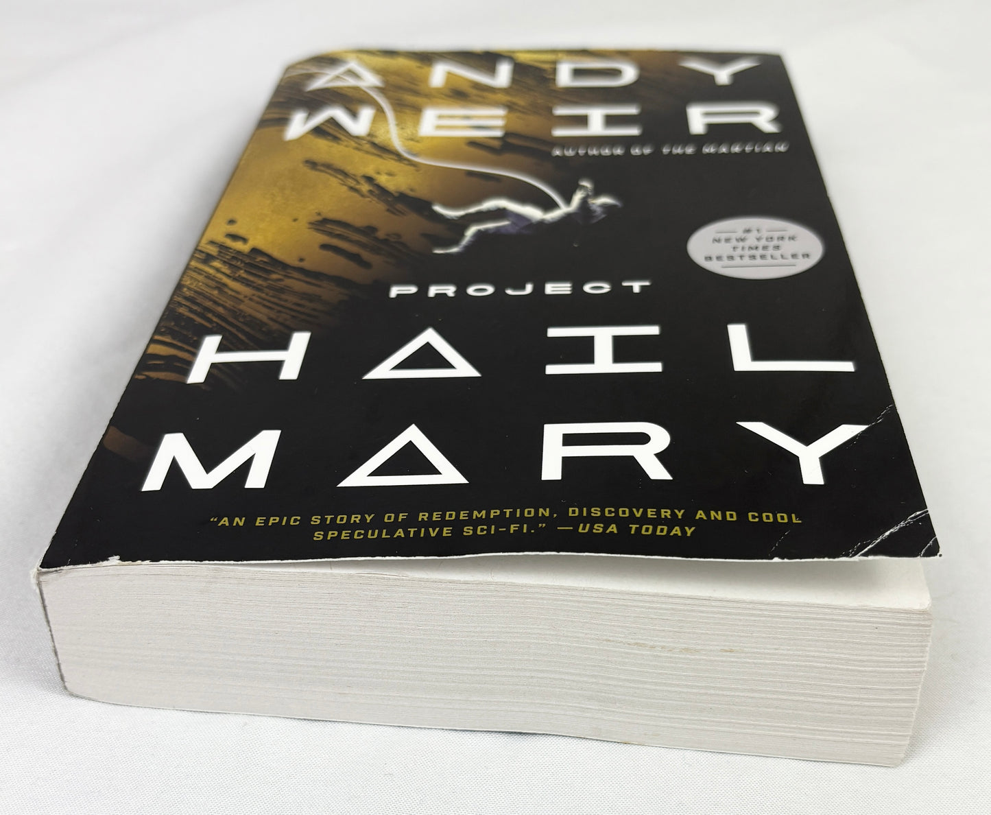 #14 Project Hail Mary paperback book by Andy Weir