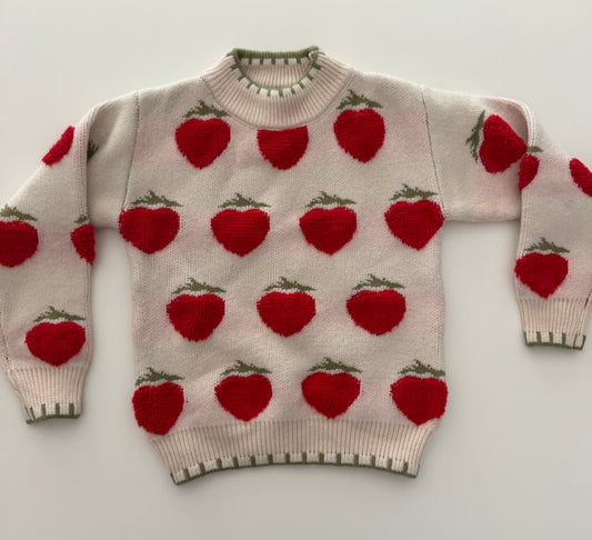 #117, Girls 3T, Lola and the Boys strawberry fields sweater, New