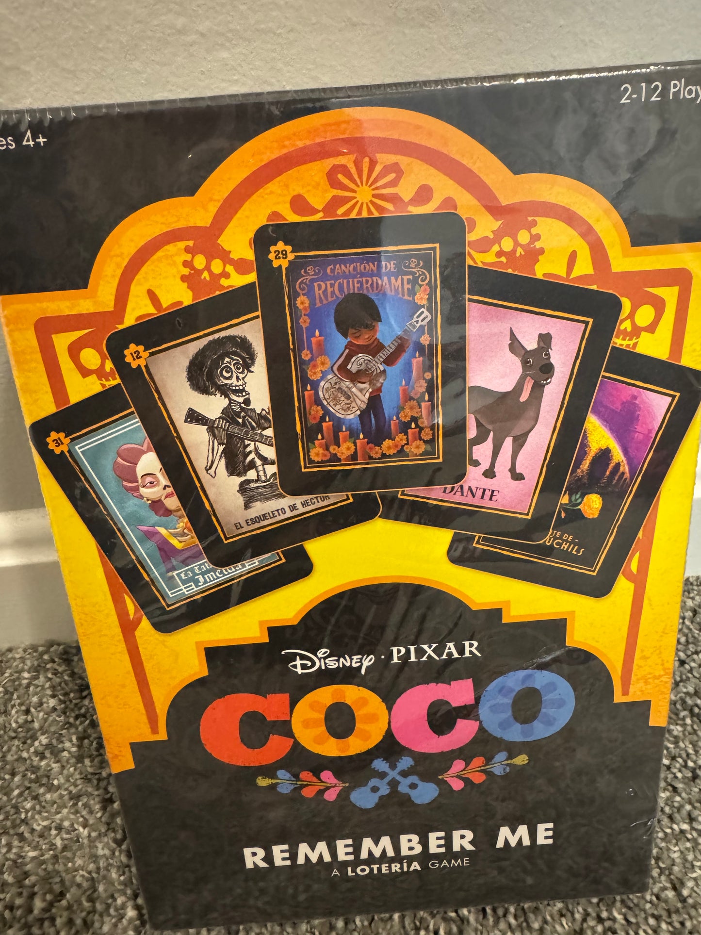 #53 Disney coco lotería game NEW